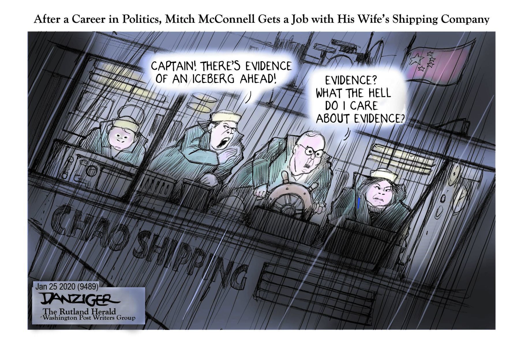 Jeff Danziger cartoon